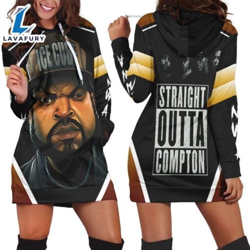 N.W.A Ice Cube Straight Outta Compton Hoodie Dress