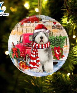 Christmas 2024 Old English Sheepdog…