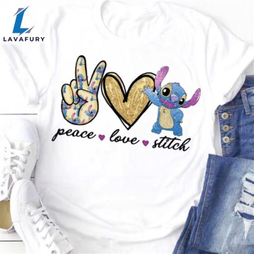 Peace Love Stitch Shirt