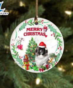 Christmas 2024 Pekingese Tree Merry…