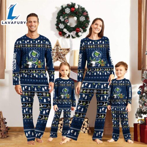 Penn State Nittany Lions NCAA Custom Name Grinch Christmas And Sport Team Pajama Set  Gift Christmas