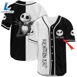 Personalized Jack Skellington White Black…