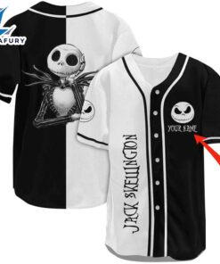 Personalized Jack Skellington White Black…