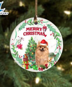 Christmas 2024 Pomeranian Tree Merry…