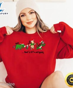 Pooh Grinch Christmas Sweatshirt Merry…