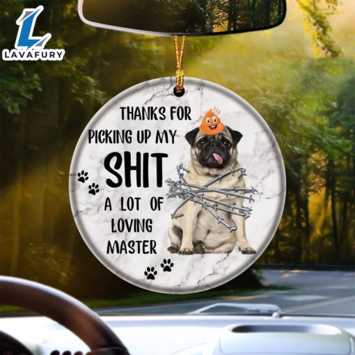 Christmas 2024  Pug A Lot Of Loving Master Ornament, Gift For Christmas