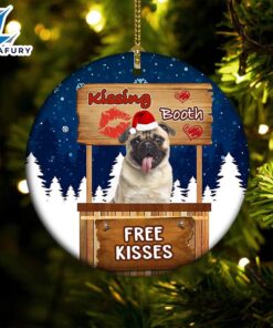 Christmas 2024 Pug Kissing Booth…