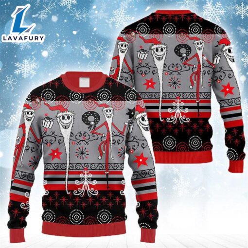 Pumpkin King Santa Claus Ugly Sweater