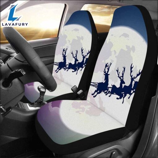 Reindeer Christmas Car Seat Covers  Car Decor