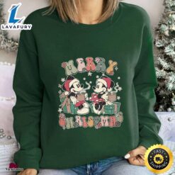 Retro Mickey merry christmas Merry…