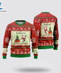 Russian Blues Ugly Christmas Sweater For Men And Women  Gift Dog Loves