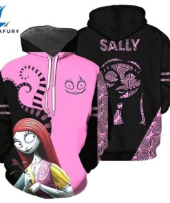 Sally Nightmare Black Pink Hoodie