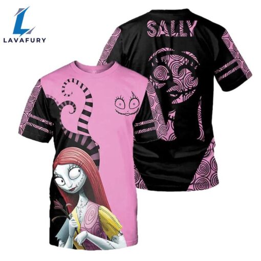 Sally Nightmare Black Pink T-shirt & Sweatshirt