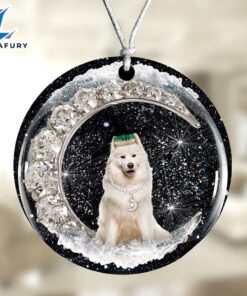 Christmas 2024 Samoyed With Crown…