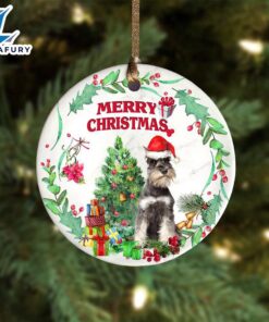 Christmas 2024 Schnauzer Tree Merry…