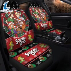 Scooby Doo Christmas Premium Custom Car Seat Covers Decor Protectors Car Decor