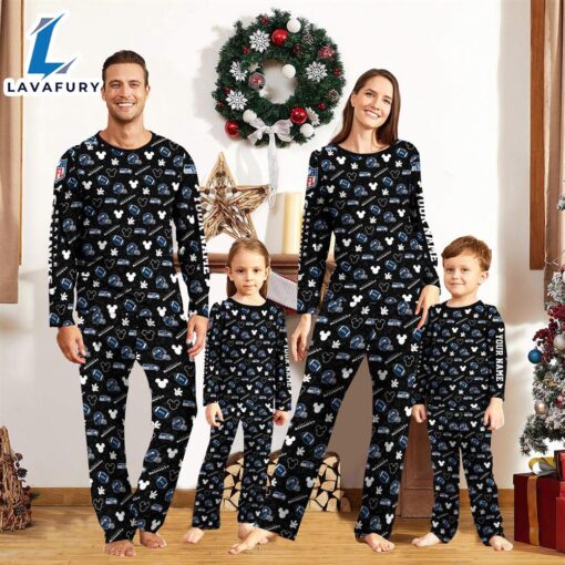 Seattle Seahawks NFL And Mickey Mouse Pajamas Custom Your Name  Gift For Christmas