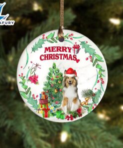 Christmas 2024 Shetland-Sheepdog Tree Merry…