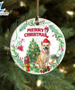 Christmas 2024 Shiba-Inu Tree Merry…