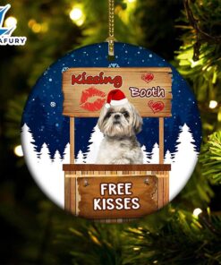 Christmas 2024 Shih Tzu Kissing…