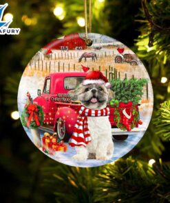 Christmas 2024 Shih Tzu With…