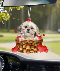 Shih-Tzu With Rose & Heart…