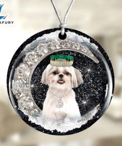 Christmas 2024 Shih-Tzu2 With Crown…