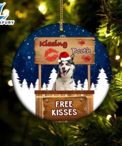 Christmas 2024 Siberian Husky Kissing…