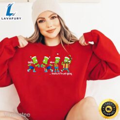 Simpson Grinch Christmas Sweatshirt Merry…