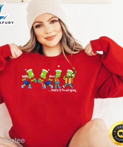 Simpson Grinch Christmas Sweatshirt Merry…