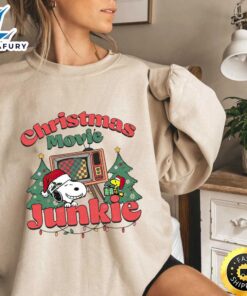 Snoopy Christmas Movie junkie Merry…