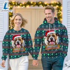 Staffordshire Bull Terrier Dog Make Christmas Magical Christmas Sweatshirt & Hoodie   Gift Christmas