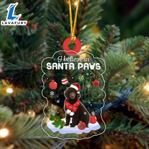 Standard Poodle Christmas Ornament, Gift For Christmas Dog Loves