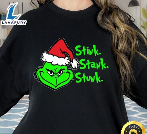 Stink Stank Stunk Sweatshirt  Merry Christmas Shirt