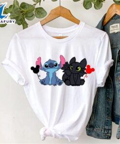 Stitch and Toothless Shirt, How…