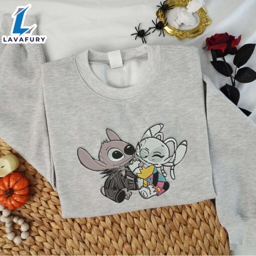 Stitch Cartoon Cosplay Halloween Embroidered Sweatshirt Fashion Style 1