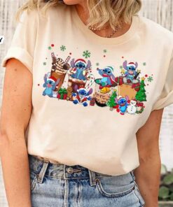 Stitch Christmas Coffe Shirt