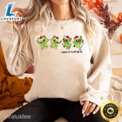 Stitch Grinch Christmas Sweatshirt Merry…