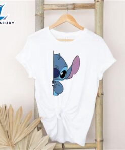 Stitch Peeking Shirt, Lilo and…