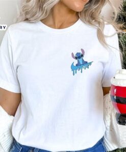 Stitch Shirt, Disney Pocket Shirt,…