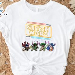 Stitch Star Wars Shirt, Stitch Disney Shirt, Matching Disney Shirts, Star Wars Shirt, Disney World Shirt, Funny Stitch Shirt