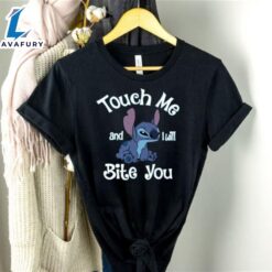 Stitch Touch Me And I Will Bite You Shirt, Disney Stitch Shirt, Lilo And Stitch Shirt