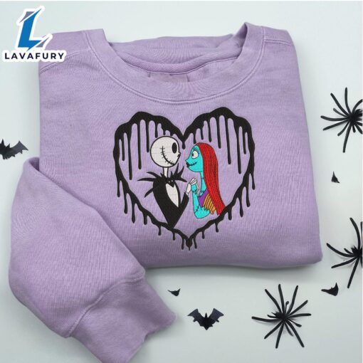 The Nightmare Before Christmas Movies Embroidered Sweatshirt Fashion Style