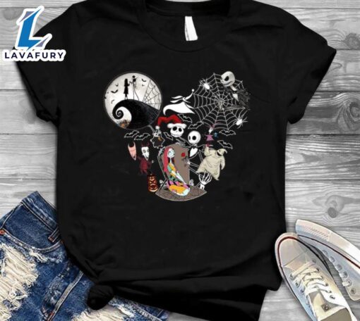 The Nightmare Before Christmas Shirt,Christmas Disney Shirt,Jack Skellington,Sally,Halloween Nightmare Shirt