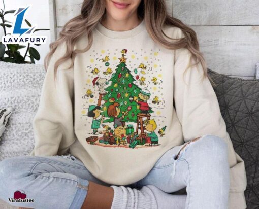 The Peanuts Snoopy Charlie Christmas Sweatshirt  Merry Christmas Shirt