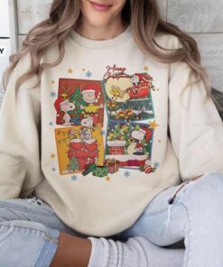 The Peanuts Sweatshirt Merry Christmas…