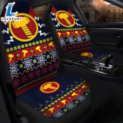 Thor Mjolnir Hammer Christmas Premium Custom Car Seat Covers Decor Protectors Car Decor