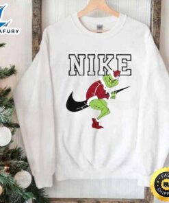 Vintage Grinch Christmas Sweatshirt Merry…