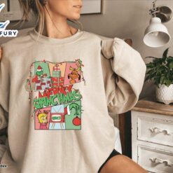 Vintage Grinch Christmas Sweatshirt, Christmas…