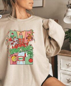 Vintage Grinch Christmas Sweatshirt, Christmas…